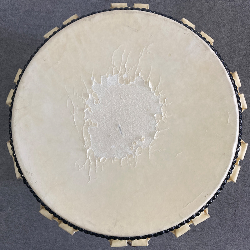 大鼓 革 KCn14-001 [Leather tear] 1 shaku 4sun NAGADO drum - For online