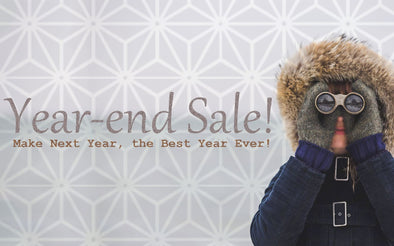 Year-End SALE! Let's Make Next Year, the Best Year Ever!