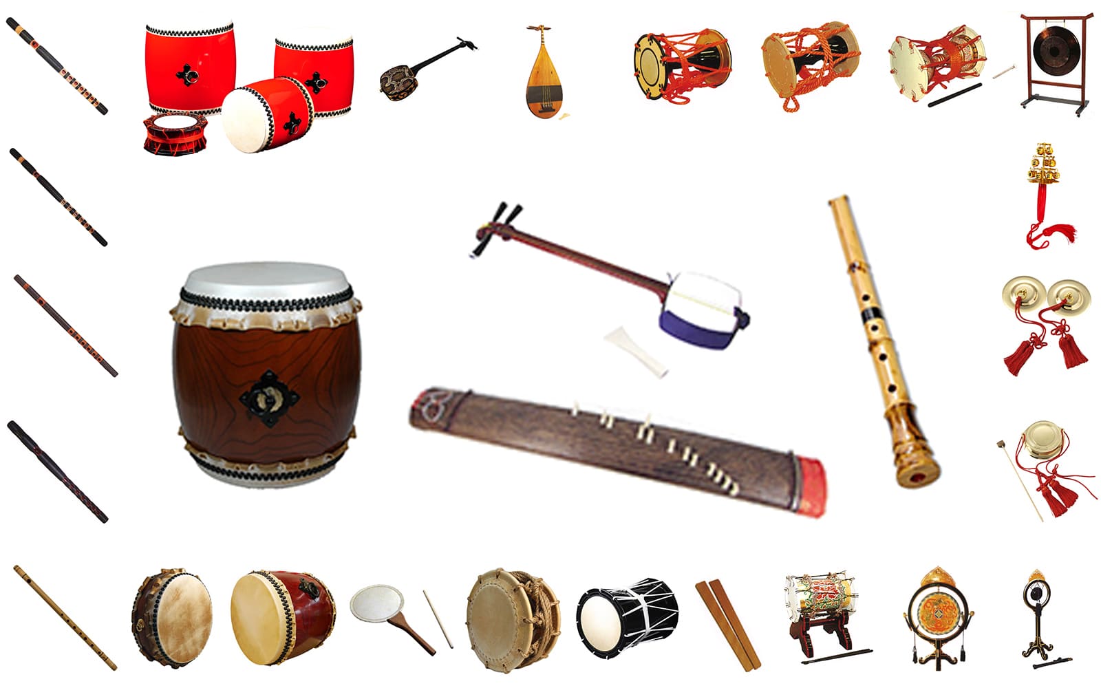 Guide to 33 Types of Traditional Japanese Instruments - For online