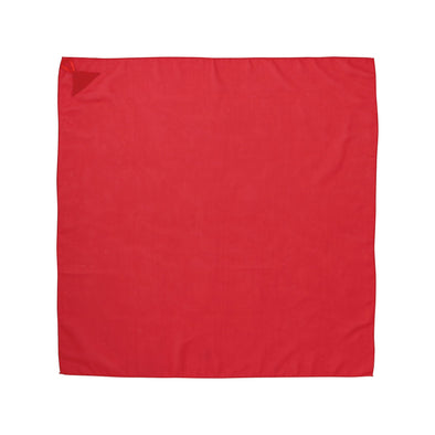 Color scarf with loop mini red01