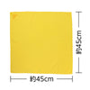 Color scarf with loop mini yellow01