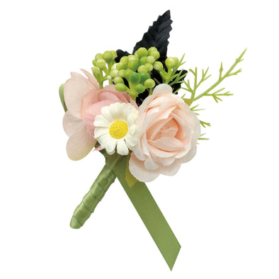 Corsage pink flower01