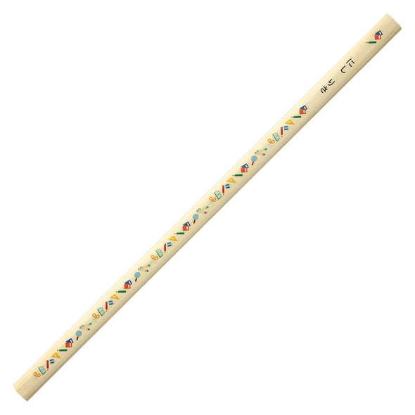 Pencil 2B (set of 12) natural wood03
