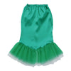 Soft satin mermaid skirt01