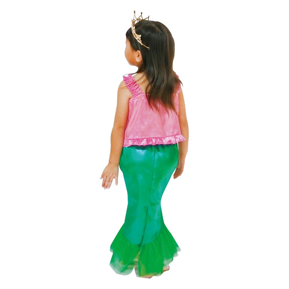 Soft satin mermaid skirt03
