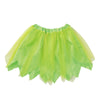 Ragged skirt yellow green01