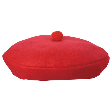 felt beret red01