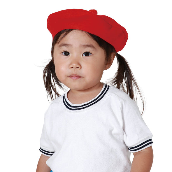 felt beret red03