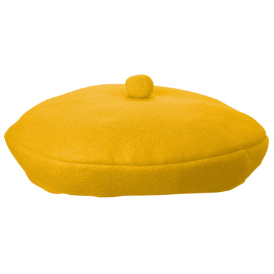 Felt berret yellow01