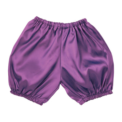 Soft satin pumpkin pants C purple01