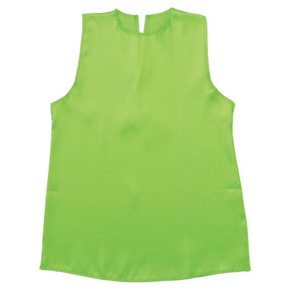 Soft satin dress C yellow green01