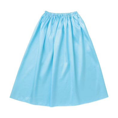 Soft satin cape/skirt straight water01