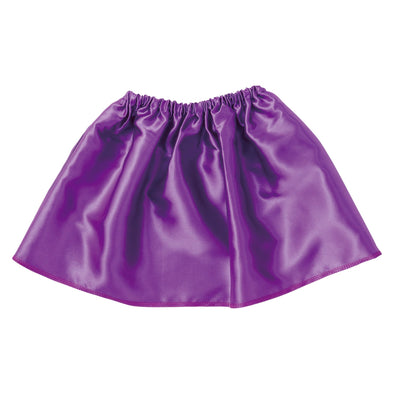 Soft satin skirt purple01
