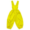 Soft satin overalls pants J yellow01