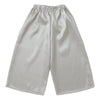 Soft satin pants C silver01