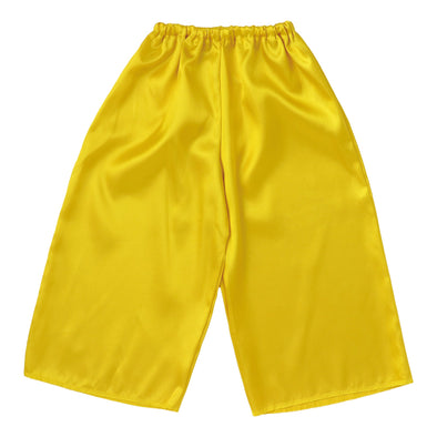 Soft satin pants J gold01
