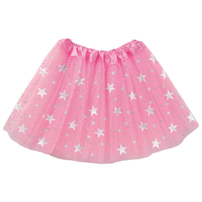 Fluffy skirt star peach01