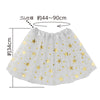 Fluffy skirt star white01