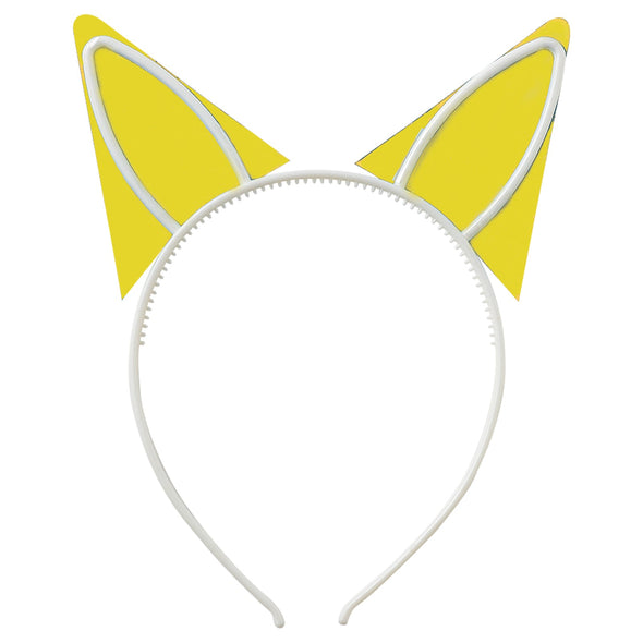 Headband with rabbit ears white02