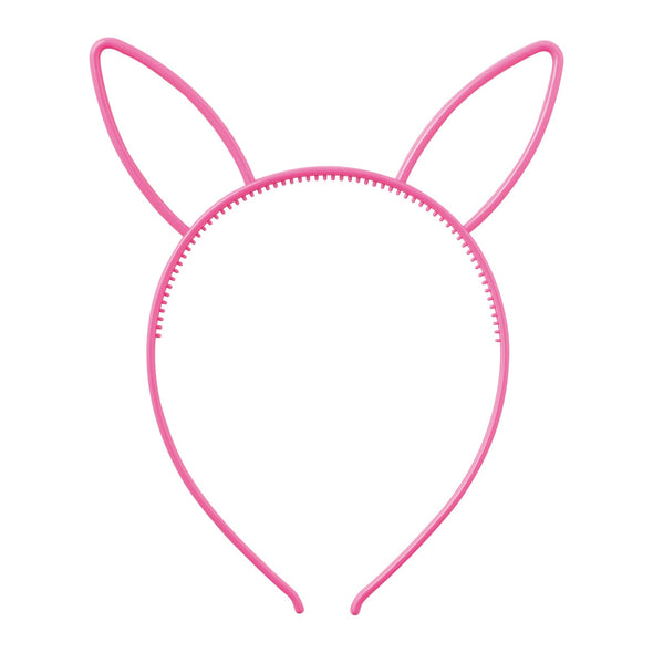 Pink haircut with rabbit ears01