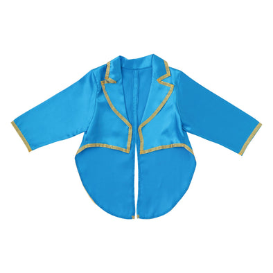 Soft satin king jacket blue01