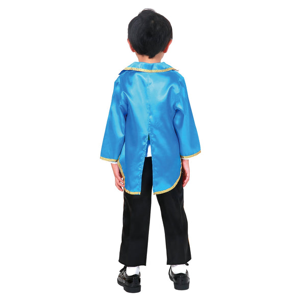 Soft satin king jacket blue03
