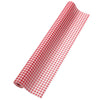 Color non-woven fabric Gingam check red 4m sold separately01