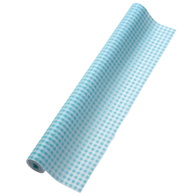 Colored non-woven fabric Gingam Check Water 1m Sold by piece01