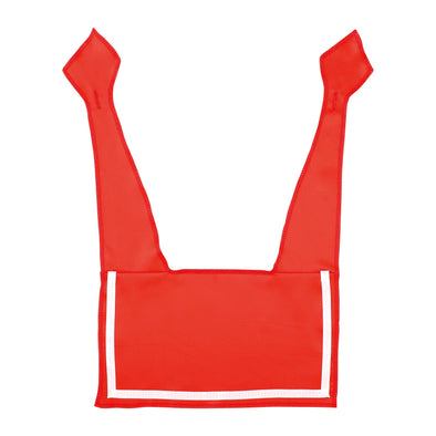Soft satin sailor collar red01
