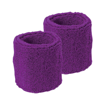 Soft towel wristband purple01
