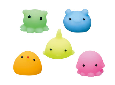 Set of 5 strange squishy creatures01