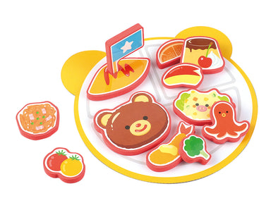 Children's chopsticks play plate01