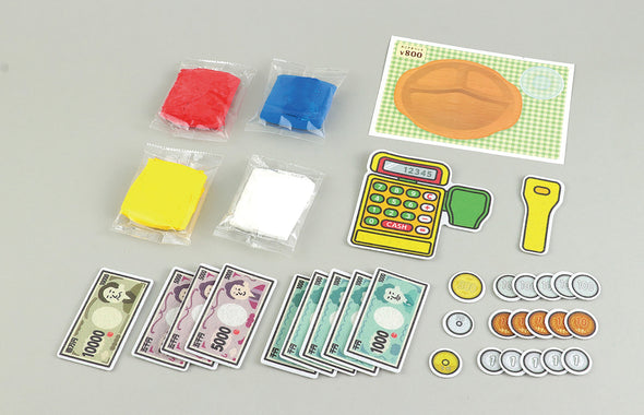 Playing house with clay Children's plate02