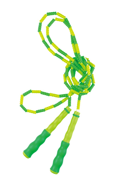 Bead rope jump rope green01