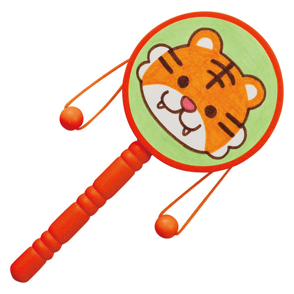 Denden Daiko Red with drawing sticker01