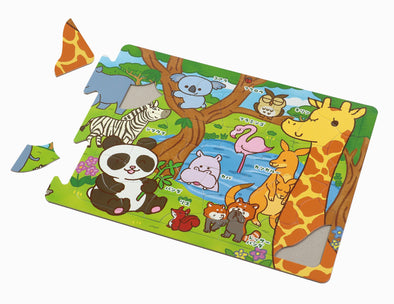 Animal large collection puzzle 40 pieces01