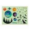 Galaxies stickers set of 501