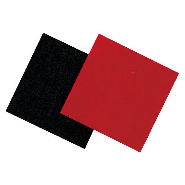Felt seal set 50×50mm 2 colors set01