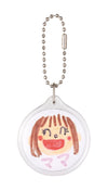 One-touch clear key holder round type01