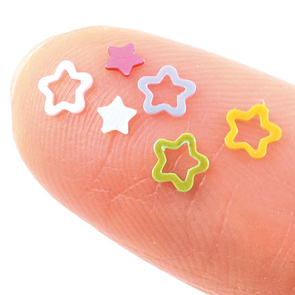 Hologram glitter 1g star colorful01