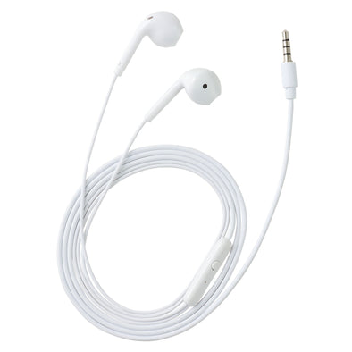 Earphones with inner ear microphone white01