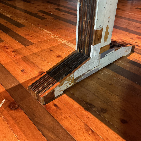 【Used】 Waste Table in Scrapwood Dining Table / Desk / Writing Desk