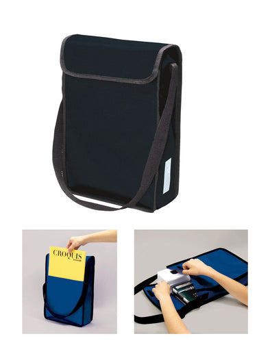 A4 shoulder sketch bag black01