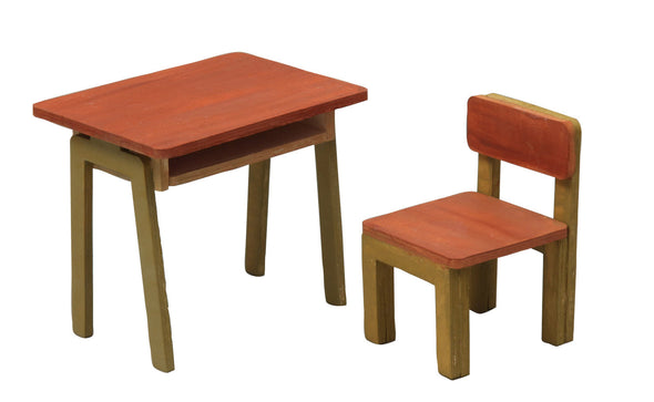 Desk and chair diorama base01