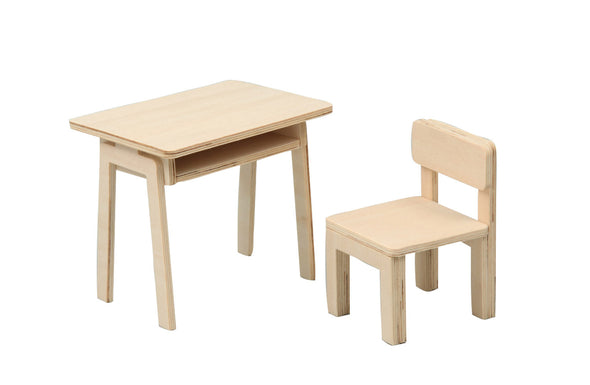 Desk and chair diorama base01