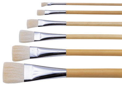Flat brush (for posters, white hair) No. 201