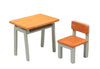 Desk and chair diorama base small01