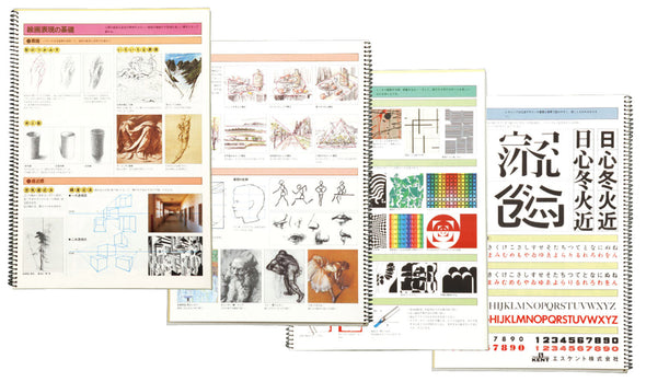 Sketchbook Art 9401 B4 “with study materials”01