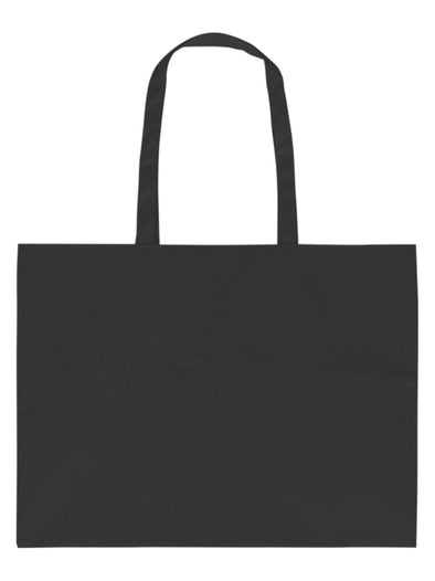 Work storage bag large non-woven fabric black01