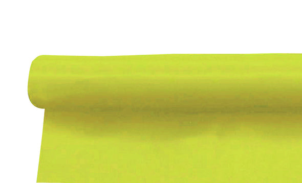 Satin fabric yellow 1m sale01